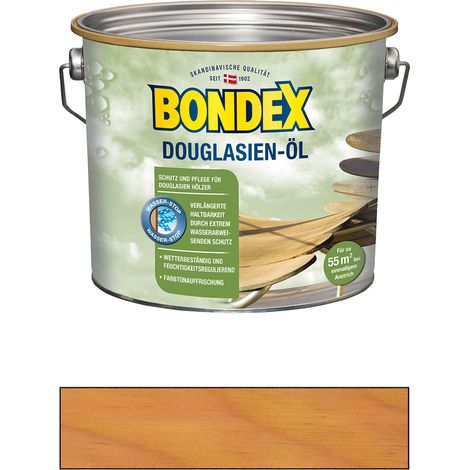 Bondex Douglasien Öl 4 l Douglasienöl Holzpflege Holzschutz (1/5)