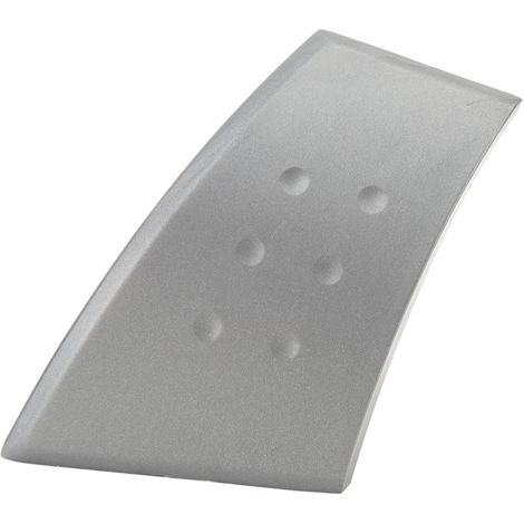 Cache de poignée de porte intérieure gauche (côté conducteur) pour Peugeot 107 (modèles 2005-2009), avec base, peut remplacer le cache de poignée de porte d'origine. (1/5)