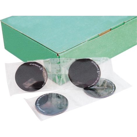 Schweißerschutz- Brillenglas DIN 10, 50mm 10 Stk