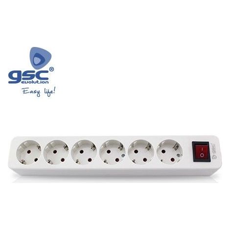 Spine Mega 6 a base multipla + interruttore a batteria GSC 000800230