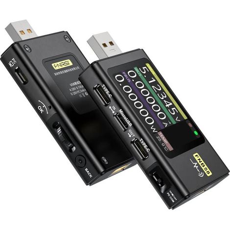 FNIRSI FNB58 USB Power Tester with IPS Display FNIRSI FNB58 USB Fast Charge Tester - Non-Bluetooth Version (1/5)