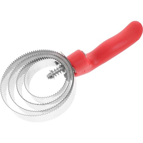 Étrille pour Chevaux Acier Inoxydable Double Face avec Poignée Ergonomique Brosse à Curry pour Toilettage Animaux (1/5)