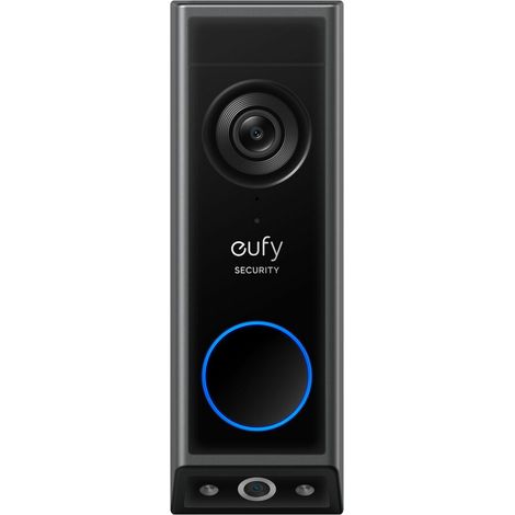 Eufy Campanello Video 2K Telecamera Senza Fili Nera (1/5)