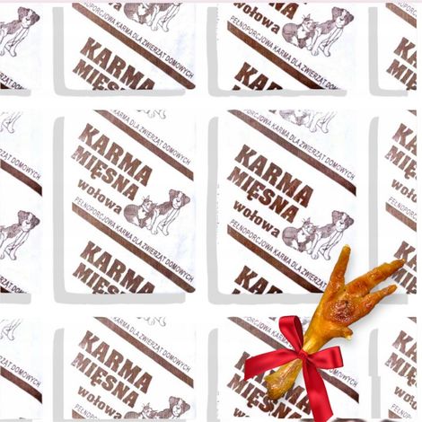 10 kg gefrorenes Rindfleisch für Hunde, Classic 100 % BARF-Rindfleischfutter + GRATIS