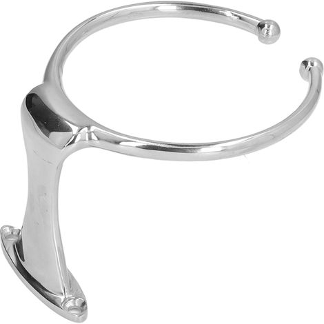 Ringförmiger Becherhalter für Boote, aus seewasserbeständigem Edelstahl 316, für Yachten oder Boote (1/5)
