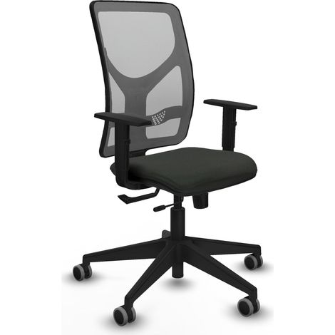 Chaise de bureau piqueras y crespo Motilla velours accoudoirs 1D (1/2)