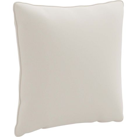 Cuscino per Schiena a 1 Pezzo PUTTEN 100% Poliestere Bianco vidaXL (1/5)