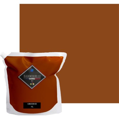 Peinture acrylique mat murs et plafonds 5L Terracotta Gredine (1/5)