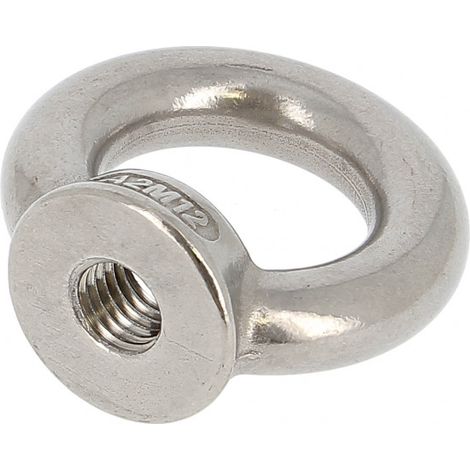 Ecrou A Anneau M6 Inox A2 DIN 582