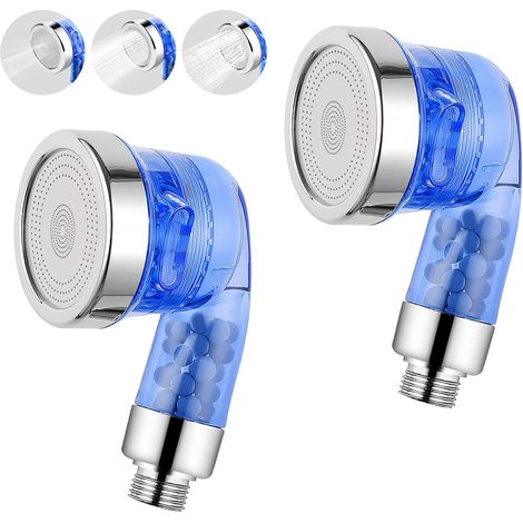 blaue Shampoo-Sprühdüsen – mit Filter – 3 Einstellungen – Hochdruck – für Salonwaschbecken (1/3)