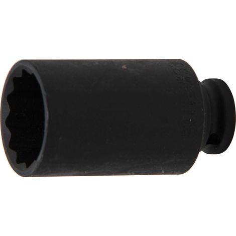 BGS Kraft-Steckschlüssel-Einsatz Zwölfkant Antrieb Innenvierkant 12,5 mm (1/2") SW 33 mm - 5339 (1/2)
