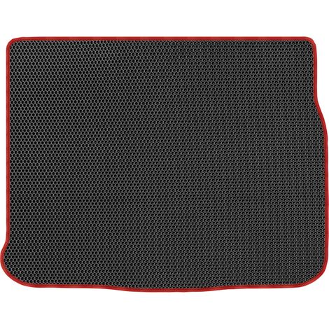Tappetino per bagagliaio in EVA a nido d'ape per Renault Scenic II Minivan dal 2003 al 2009 - NERO (1/5)