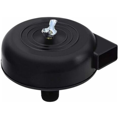 Filtre silencieux pour compresseur d'air 3/8''Réduit bruit et humiditéMétal et plastiqueInstallation facile (1/4)