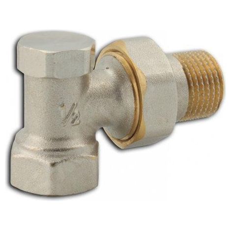 Novaservis Matériel de plomberie - Raccord de radiateur, fermeture d'angle 1/2" RA330/15 (1/2)