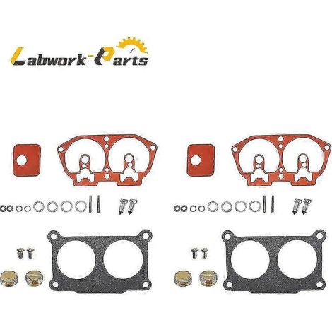 Kit de réparation de carburateur (2 pièces) compatible avec les moteurs hors-bord Yamaha 115 et 130 ch (1986-1995) V-4 (1/5)
