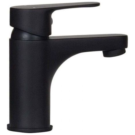 Robinet lave-mains TAP - Mitigeur eau chaude et eau froide - Noir mat (1/5)