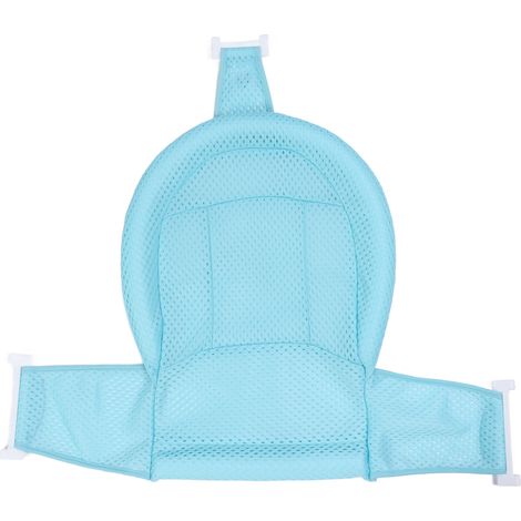 1 filet de soutien pour baignoire bébé, tapis de douche en maille aérée, dimensions 7,5 x 35 x 66 cm, pour nourrissons et nouveau-nés (1/5)