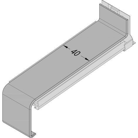 GUTMANN Gleitverbinder VF 400, 180 mm, blank