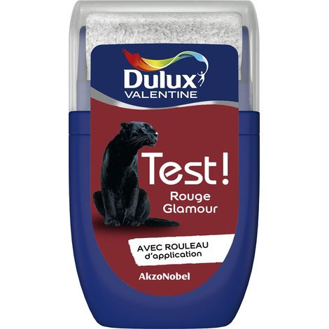 Testeur couleur Rouge Glamour 30 mL - Peinture Dulux Valentine