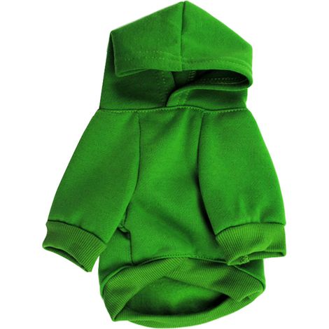 Hundebekleidung – Kapuzenpullover mit Aufdruck „Ich liebe meine Mama“ – Warmes Welpen-Sweatshirt (1/5)