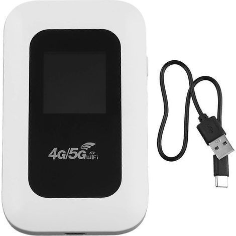 Routeur WiFi 4G avec écran, modem WiFi 150 Mbps pour voiture et mobile, point d'accès Wi-Fi sans fil MiFi (1/4)
