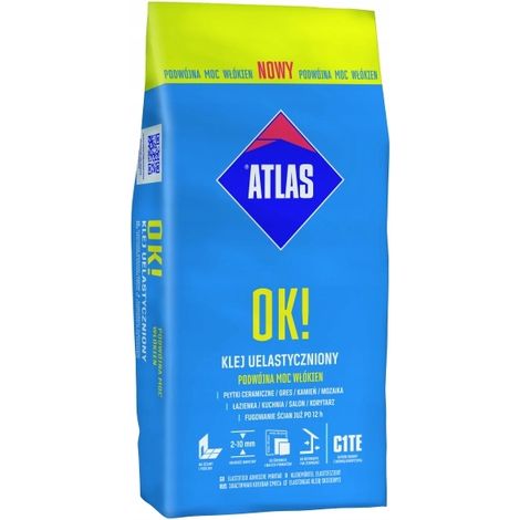 Adhesivo elástico para baldosas, clase C1TE, 5 kg (1/5)