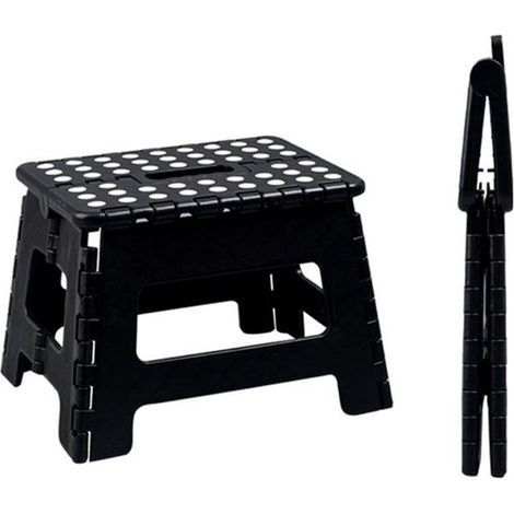 Sgabello pieghevole per bambini. Sgabello piccolo, leggero e pieghevole in plastica per cucina e bagno. Sgabello pieghevole per bambini. Sgabello portatile per la casa, ideale per i bambini. (1/5)