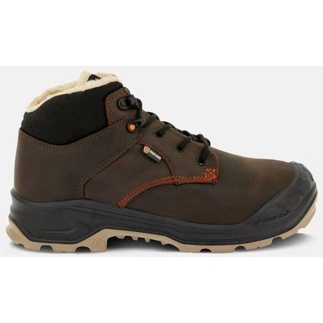 Chaussures de sécurité hautes Norway mixte marron - S3S SR FO LG SC CI HI-07NORWAY1823 PT41 - Parade