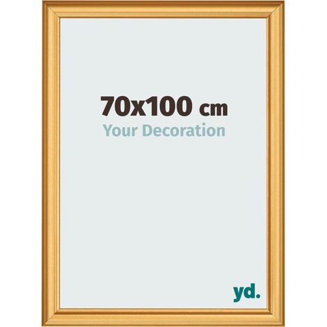 yd. - Cadre photo 70x100 - Or Mat - MDF - Lazio