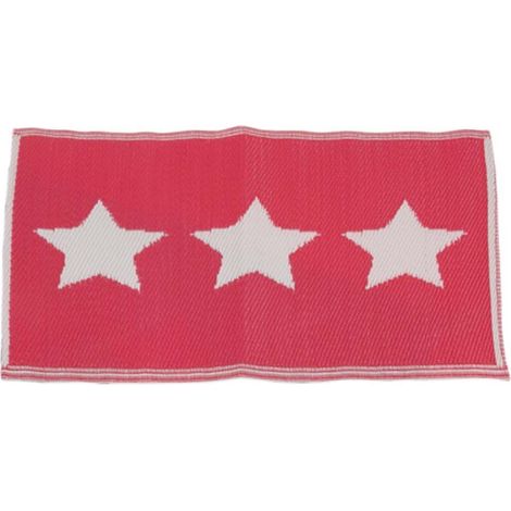 Tapis déco étoile Rose (1/4)