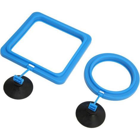 Shipenophy anneau d'alimentation pour poissons d'aquarium Anneau d'alimentation pour poissons, rond et animalerie alimentaire (1/5)