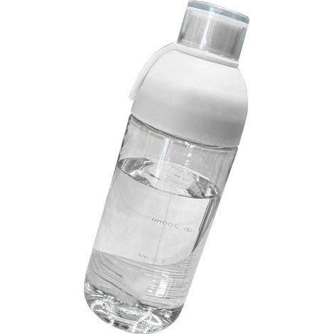 Gobelet isotherme en polycarbonate résistant aux hautes températures, portable et gradué, avec filtre intégré (blanc). (1/5)