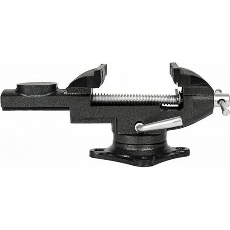 Étau rotatif à 360° avec une largeur de serrage de 50/60/70/80 mm. Étau d'établi pour le travail du bois et la découpe. Taille fixe : 80 mm. (1/5)