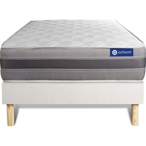 Ensemble Matelas Sommier 80x200 cm - Actimemo Relax (1/5)