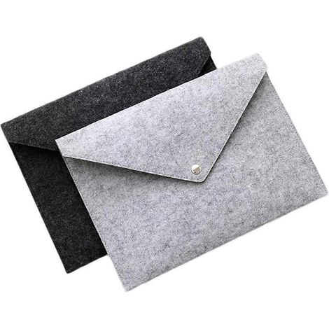 Chemises de classement - Chemise en feutre extensible - Pochette porte-documents - Pochettes A4 (2 pièces) (1/4)