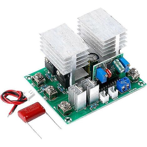 Onduleur sinusoïdal 50 Hz 12 V à 220 V, carte de contrôle 500 W avec régulateur de tension WHBYV (1/4)