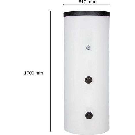 Evenes Warmwasser-Solarspeicher EV-TEDS-2W 500 2 Wärmetauscher 493 L Solaranwendung