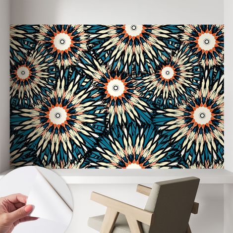 Tapete Selbstklebend - Fototapete mit Motiv - Wandtapete modern - Wandgestaltung Blumenenergie 104x70 cm (1/5)