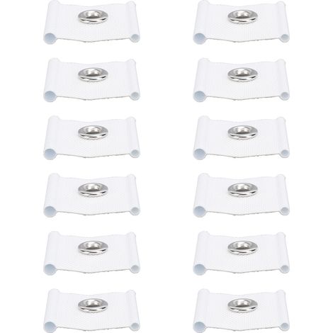 Lot de 12 crochets pour auvent de camping-car, robustes, polyvalents et faciles à installer. Support de lampe pour auvent de camping-car, tente ou caravane. (1/5)
