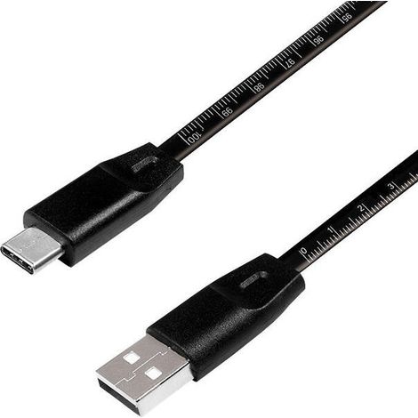 Cable USB-C a USB-A de 1 m LogiLink, transferencia de datos rápida y carga de dispositivos. (1/4)