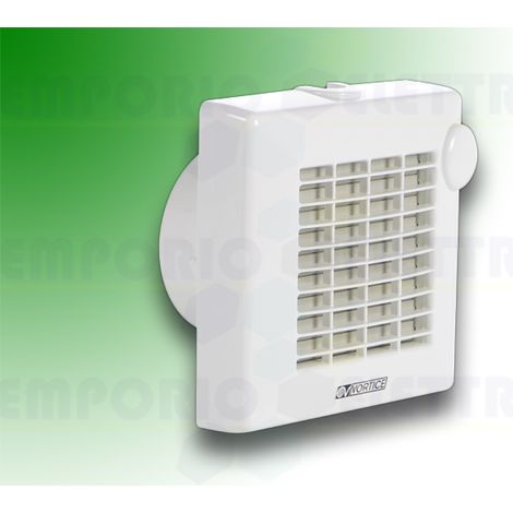 Vortice – Small room bathroom fan M 100 12 V – 90 m³/h airflow – IPX4 rated for wet environments – Low noise 38 dB(A) – 12 V AC motor (1/3)