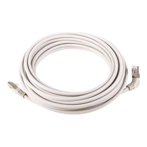 Câble Ethernet catégorie 6a S/FTP CAE Multimedia Connect, Gris, 5m Avec connecteur coudé ( Prix pour 1 )