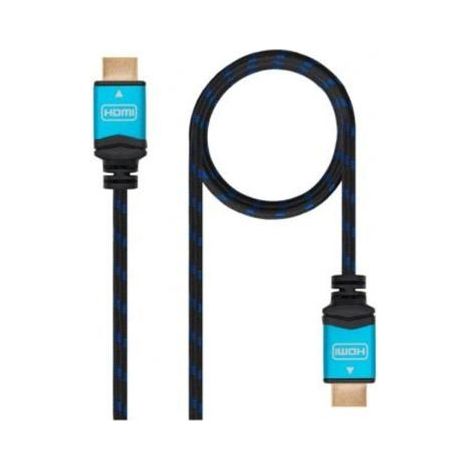 Cavo hdmi v2.0 a/a-a-a/m nero 2 m nanocable