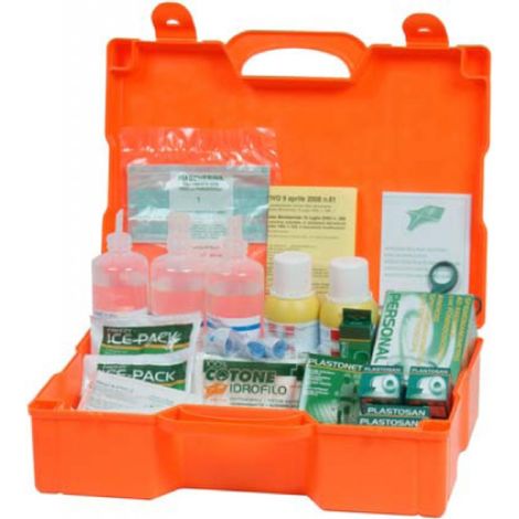 CASSETTA PRONTO SOCCORSO MEDICA PIU DI TRE LAVORATORI CM 46X34,5X14,5H
