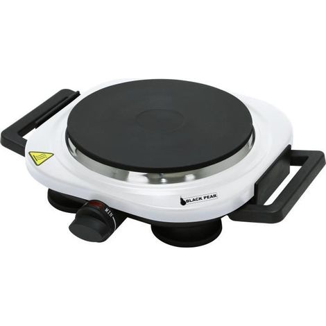 Plaque de cuisson 1 feu - Blanc - 1500W - Blackpear BHP001 (1/2)