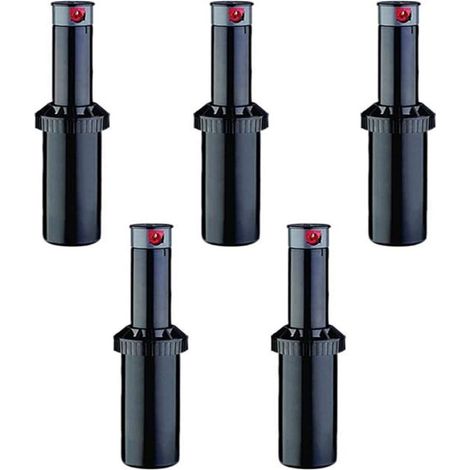 Set di 5 Irrigatore KRain SuperPro 3/4''  Portata da 7,90 a 14,9 m  Irrigatore a turbina con angolo regolabile  Controllo del