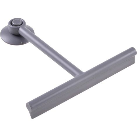Grattoir à vitres avec ventouse, lame en silicone, pour salle de bain, cuisine, miroirs et fenêtres. (1/5)
