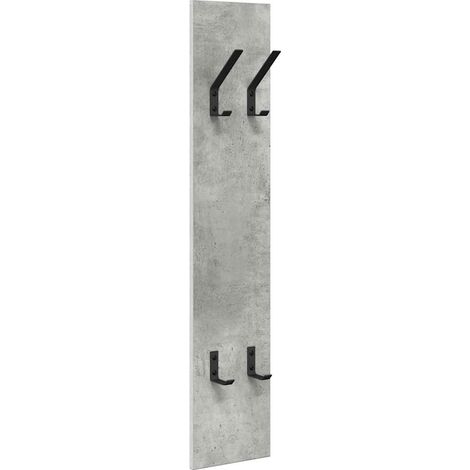 Maison Exclusive - Wandmontierter nachttisch Beton Grau 20 x 1,5