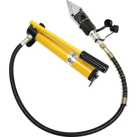 Écarteur de bride hydraulique, pression de 8 tonnes, course d'écartement de 30 mm, JAUNE (1/2)