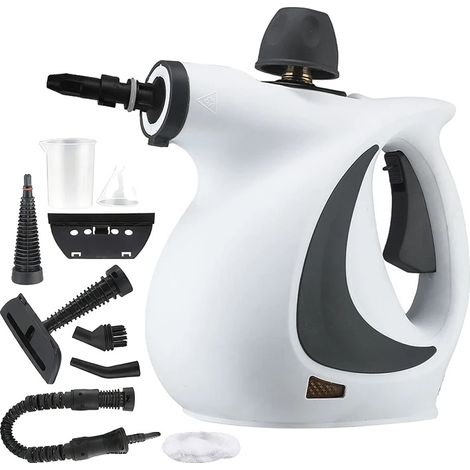 Nettoyeur à vapeur, vapeur haute température, nettoyage sans produits chimiques, 1050W (1/2)